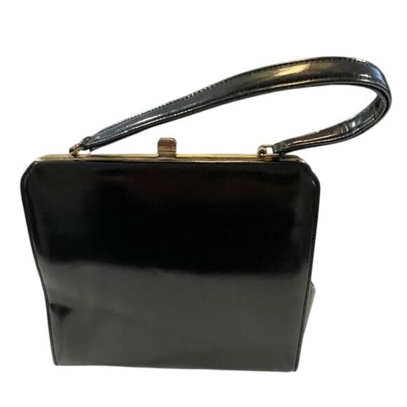 Unbranded vintage 1950's-1960's women's faux leather handbag - Picture 2 of 9